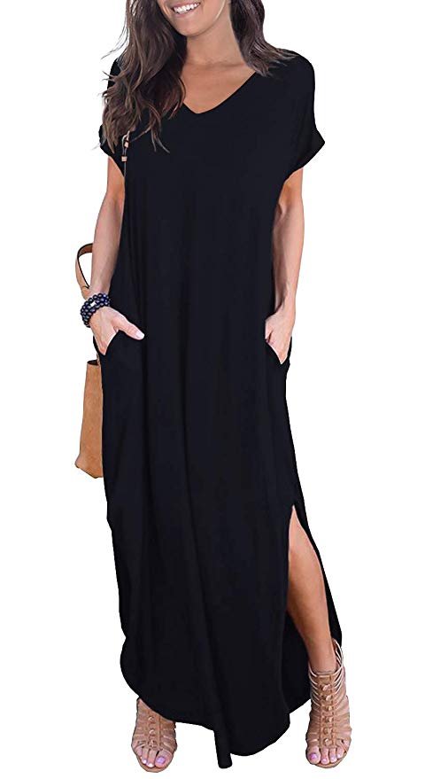 Black Maxi Dress Cover Up